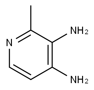 2-methylpyridine-3,4-diamine Structure