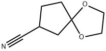 1,4-Dioxaspiro[4.4]nonane-7-carbonitrile Structure