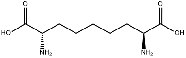 (8S,2S)-Diaminononanedioic acid 구조식 이미지