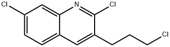 2-CHLORO-3-(3-CHLOROPROPYL)-7-CHLOROQUINOLINE Structure