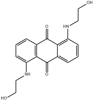 1,5-Bis[(2-hydroxyethyl)amino]anthraquinone Structure
