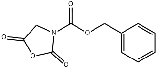 N-Benzyloxycarbonylglycine N-carboxylic anhydride 구조식 이미지