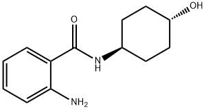 trans-2-amino-N-(4-hydroxycyclohexyl)benzamide Structure