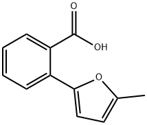 2-(5-METHYL-2-FURYL)BENZOIC ACID Structure