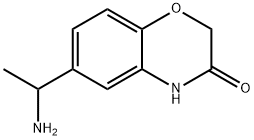 6-(1-AMINOETHYL)-2H-1,4-BENZOXAZIN-3(4H)-ONE Structure