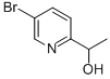 1-(5-BROMOPYRIDIN-2-YL)-ETHANOL Structure