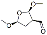 3-Furancarboxaldehyde, tetrahydro-2,5-dimethoxy-, [2R-(2alpha,3alpha,5alpha)]- (9CI) 구조식 이미지