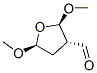 3-Furancarboxaldehyde, tetrahydro-2,5-dimethoxy-, [2R-(2alpha,3beta,5alpha)]- (9CI) 구조식 이미지