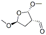 3-Furancarboxaldehyde, tetrahydro-2,5-dimethoxy-, [2S-(2alpha,3alpha,5beta)]- (9CI) Structure