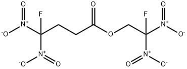 2-fluoro-2,2-dinitroethyl 4-fluoro-4,4-dinitrobutyrate Structure