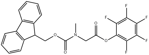 FMOC-SAR-OPFP Structure