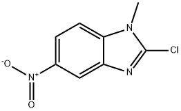 2-CHLORO-1-METHYL-5-NITRO-1H-BENZO[D]IMIDAZOLE Structure