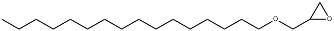 GLYCIDYL HEXADECYL ETHER 구조식 이미지