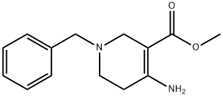 METHYL 4-AMINO-1-BENZYL-1,2,5,6-TETRAHYDROPYRIDINE-3-CARBOXYLATE, 99 구조식 이미지