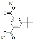 dipotassium 5-tert-butylisophthalate Structure