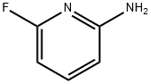 2-Amino-6-fluoropyridine 구조식 이미지