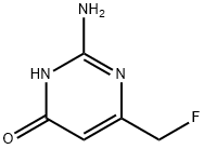 4(1H)-Pyrimidinone, 2-amino-6-(fluoromethyl)- (9CI) 구조식 이미지