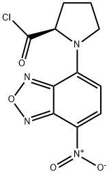 N-(7-NITRO-4-BENZOFURAZANYL)-D-PROLYL Structure