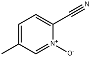 2-Pyridinecarbonitrile,5-methyl-,1-oxide(9CI) Structure