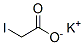 Iodoacetic acid potassium salt Structure