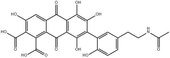 LACCAIC ACID A Structure
