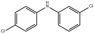 3-Chlorophenyl 4-chlorophenylamine Structure