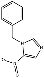 1-BENZYL-5-NITROIMIDAZOLE Structure