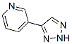 Pyridine, 3-(2H-1,2,3-triazol-4-yl)- (9CI) 구조식 이미지