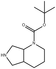 1-BOC-OCTAHYDRO-PYRROLO[3,4-B]PYRIDINE Structure