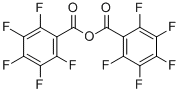 2 3 4 5 6-PENTAFLUOROBENZOIC ANHYDRIDE Structure