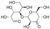 (2S,3S,4R,5R)-4-[(2R,3S,5S,6S)-3,5-dihydroxy-6-(hydroxymethyl)-4-oxo-oxan-2-yl]oxy-2,3,5,6-tetrahydroxy-hexanal 구조식 이미지