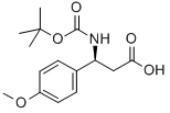 Boc-beta-(S)-4-methoxyphenylalanine Structure