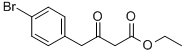 4-(4-BROMO-PHENYL)-3-OXO-BUTYRIC ACID ETHYL ESTER Structure