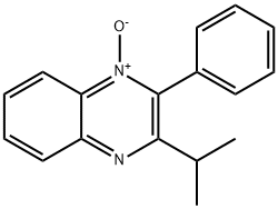 2-Isopropyl-3-phenylquinoxaline 4-oxide Structure