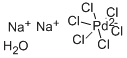 나트륨헥사클로로팔라데이트(IV) 구조식 이미지