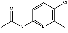 2-Acetamido-5-Chloro-6-Picoline Structure