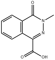 3-METHYL-4-OXO-3,4-DIHYDRO-PHTHALAZINE-1-CARBOXYLIC ACID Structure