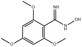 N-HYDROXY-2,4,6-TRIMETHOXY-BENZAMIDINE Structure