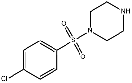1-(4-CHLORO-BENZENESULFONYL)-PIPERAZINE Structure