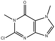 1,7-DIMETHYL-2-CHLORO-6-OXO-PURINE Structure