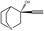 1-아자비시클로[2.2.2]옥탄-3-올,3-에티닐-,(3R)-(9CI) 구조식 이미지