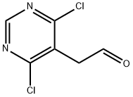 5-ACETALDEHYDEYL-4,6-DICHLOROPYRIMIDINE 구조식 이미지