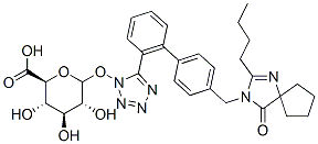 Irbesartan N--D-Glucuronide 구조식 이미지
