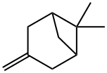 6,6-диметил-3-метиленбицикло[3.1.1]гептан структурированное изображение