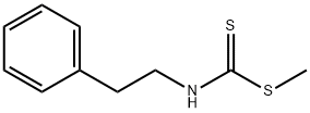 PHENETHYL-DITHIOCARBAMIC ACID METHYL ESTER Structure