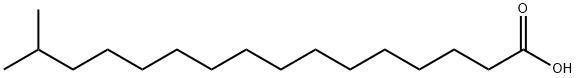 15-METHYLHEXADECANOIC ACID Structure