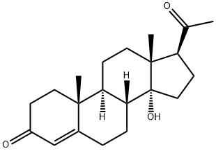 14-Hydroxyprogesterone Structure