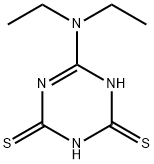 6-(diethylamino)-1,3,5-triazine-2,4(1H,3H)-dithione 구조식 이미지