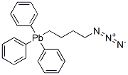 (4-Azidobutyl)triphenylplumbane Structure