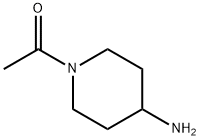1-Acetylpiperidin-4-amine 구조식 이미지